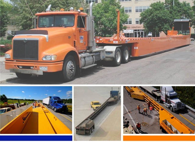 Mobile Barrier Trailer